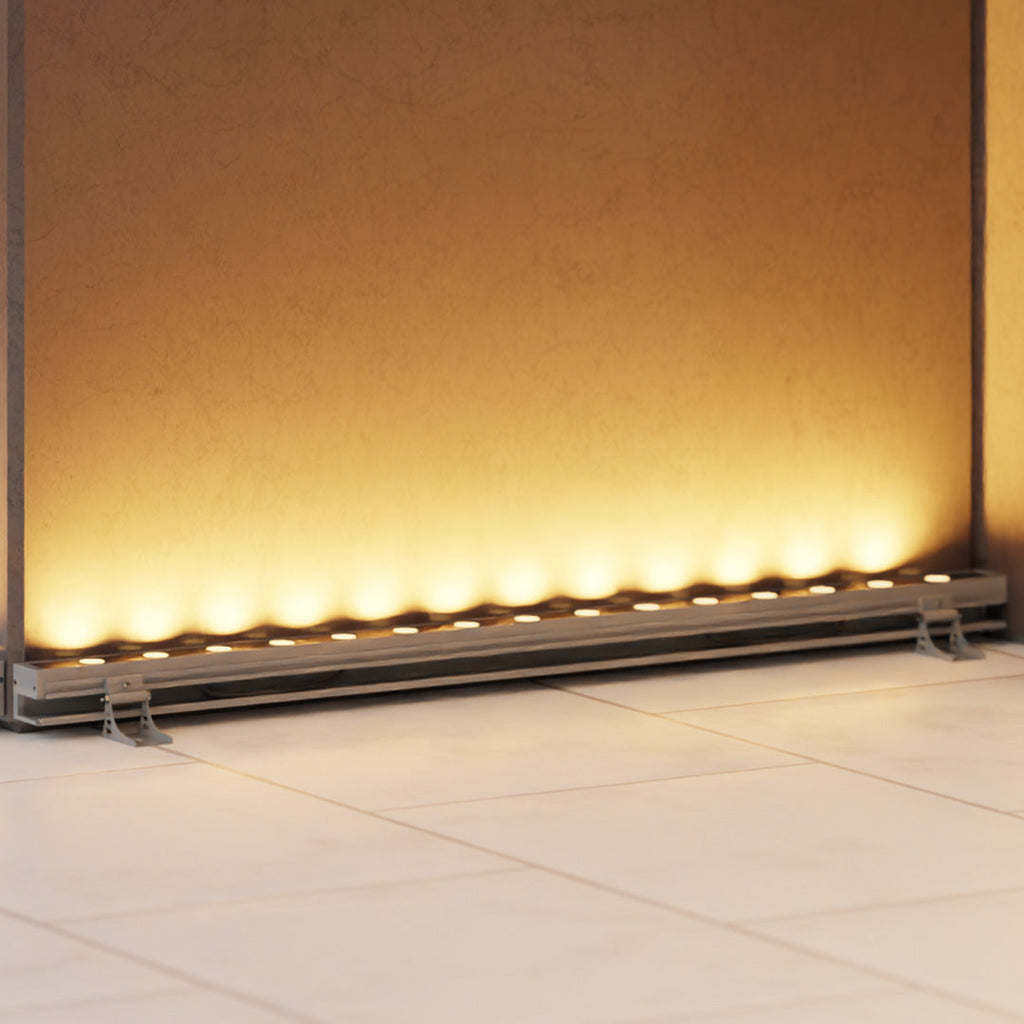Outdoor Wall Lights | Linear LED Wall Washer with Upward Projection | Durable Aluminum Design for Enhanced Illumination 2