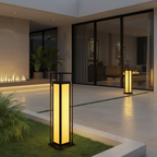 Acrylic IP65 Outdoor Pillar Light — Decorative Lawn Landscape LED