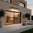 Adjustable LED Outdoor Ceiling Porch Light — Dual Colour Temperature IP65