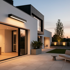 Adjustable LED Outdoor Ceiling Porch Light — Dual Colour Temperature IP65