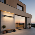 Adjustable LED Outdoor Ceiling Porch Light — Dual Colour Temperature IP65