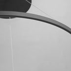 Aluminium Circle Ring Chandelier — Coffee Finish Dimmable G9 LED Modern
