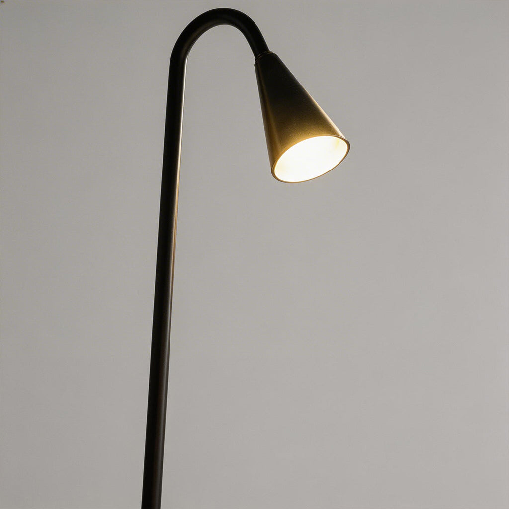 Black 3-Light 360 Rotatable Adjustable Industrial Standing Floor Lamp