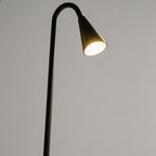 Black 3-Light 360 Rotatable Adjustable Industrial Standing Floor Lamp