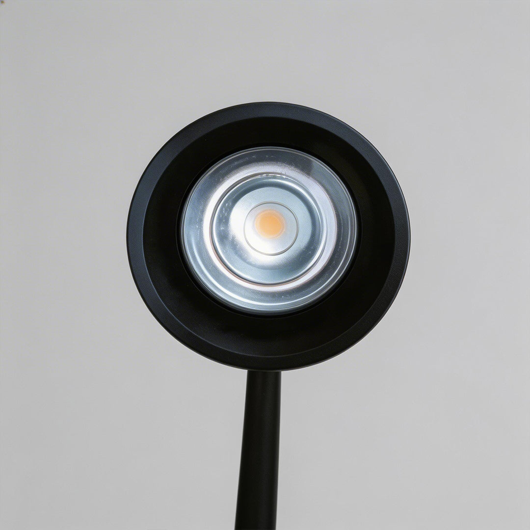 Black 3-Light 360 Rotatable Adjustable Industrial Standing Floor Lamp