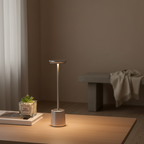 Black Cordless Adjustable Colour Temperature Nordic LED Table Lamp