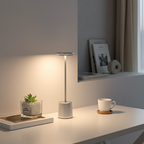 Black Cordless Adjustable Colour Temperature Nordic LED Table Lamp