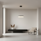 Black Dimmable Aluminium LED Pendant Light — Warm White Bedroom Dining