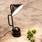 Nocturne | Modern Black Metal Adjustable LED Desk Lamp 4