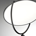 Nocturna | Modern Adjustable Black Metal Tripod Floor Lamp 7
