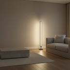 Black Oval Minimalist Living Room Bedroom LED Modern Floor Lamp