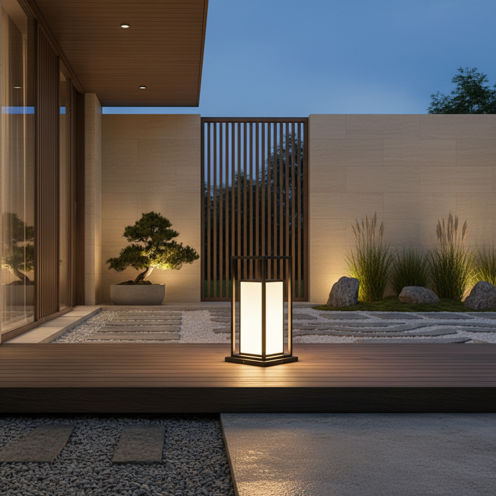 Black Solar Outdoor Wall Lantern — Dual Power Hardwired or Solar
