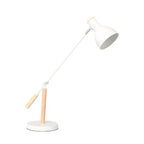 Luminara | Modern Adjustable Wood and Metal Desk Lamp for Reading 7
