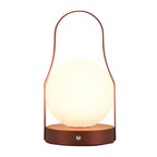 Luminara | Stylish Cordless Brass LED Bedside Table Lamp with Adjustable Light 6