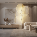Chrome 3-Light Multi-Directional Adjustable Neutral White LED Floor Lamp
