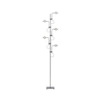 ChromeGlow | Stylish Adjustable Modern Floor Lamp with Multi-Directional Lighting 8