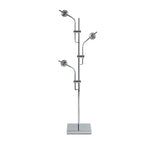 ChromeGlow | Stylish Adjustable Modern Floor Lamp with Multi-Directional Lighting 7