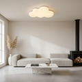 Cloud Design Eye Care LED Flush Mount Ceiling Light — Children's Room