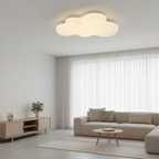 Cloud Design Eye Care LED Flush Mount Ceiling Light — Children's Room