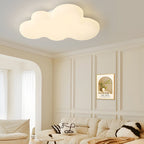 Cloud Design Eye Care LED Flush Mount Ceiling Light — Children's Room