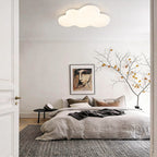 Cloud Design Eye Care LED Flush Mount Ceiling Light — Children's Room