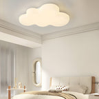 Cloud Design Eye Care LED Flush Mount Ceiling Light — Children's Room