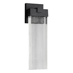 Crystal Bubble Glass Die-Cast Aluminium Outdoor Wall Lantern — Decorative