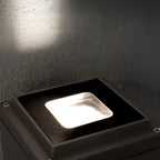 Die-Cast Aluminium Outdoor Wall Lantern — Up Down Dual Beam White LED