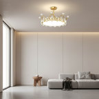 Dimmable Starry Sky LED Flush Mount Ceiling Light — Children's Bedroom