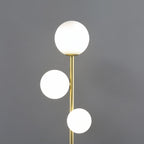 Lunara | Modern Elegant 3-Light Black Floor Lamp with Adjustable Colors 6