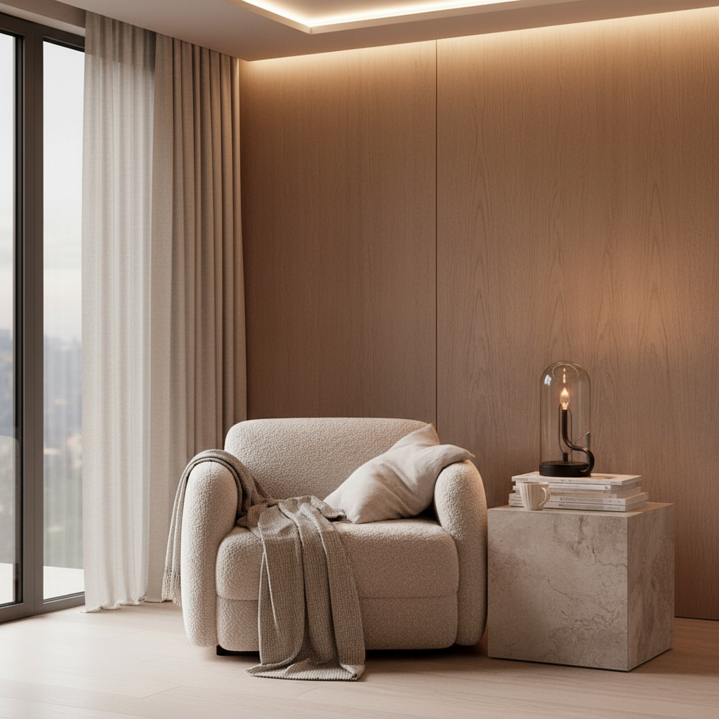 Gold Glass Dome LED Candle Style Battery Operated Cosy Table Lamp