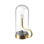 Luminara | Stylish Portable Glass Dome Battery Operated Table Lamp 8