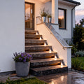 IP65 Warm White LED Outdoor Step Light — Low Profile Modern Garden