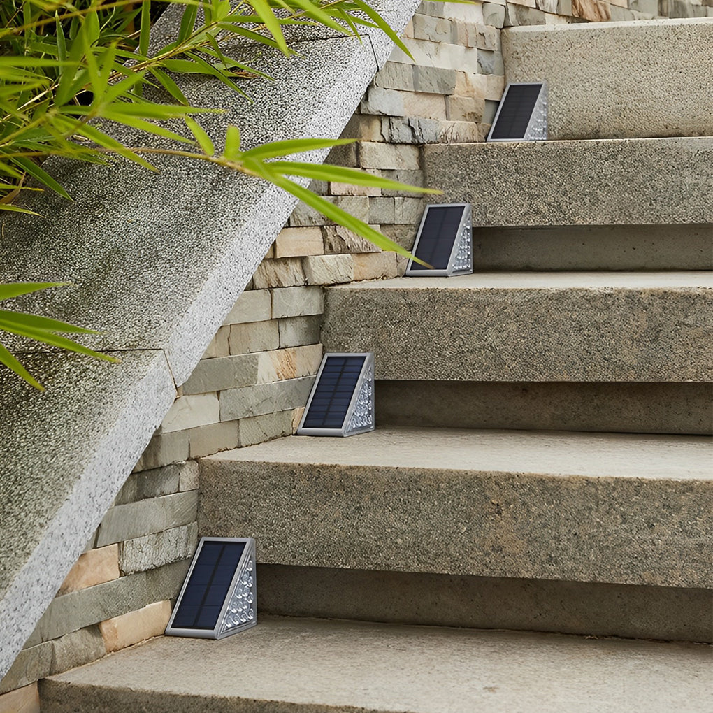 IP65 Warm White LED Outdoor Step Light — Low Profile Modern Garden