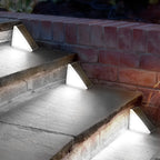 IP65 Warm White LED Outdoor Step Light — Low Profile Modern Garden