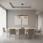 K9 Crystal American Style Pendant Chandelier — Elegant Retro Designer