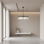 K9 Crystal American Style Pendant Chandelier — Elegant Retro Designer