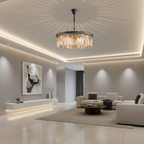K9 Crystal American Style Pendant Chandelier — Elegant Retro Designer