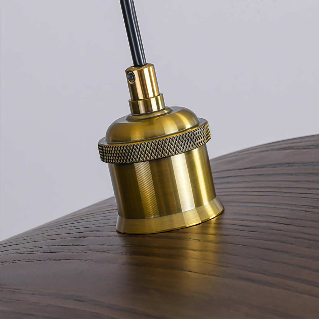 Natural Walnut Leaf 1-Light LED Kitchen Pendant — Wabi-Sabi Inspired