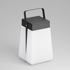Portable Solar Camping Lamp — Minimalist Foldable Hardwired Option