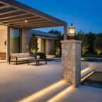 Retro Aluminium Outdoor Wall Light — IP54 E27 Ceiling or Pendant Style