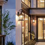 Retro Aluminium Outdoor Wall Light — IP54 E27 Ceiling or Pendant Style