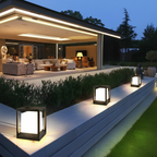 Solar Aluminium Pathway Garden Light — Warm White Waterproof Courtyard