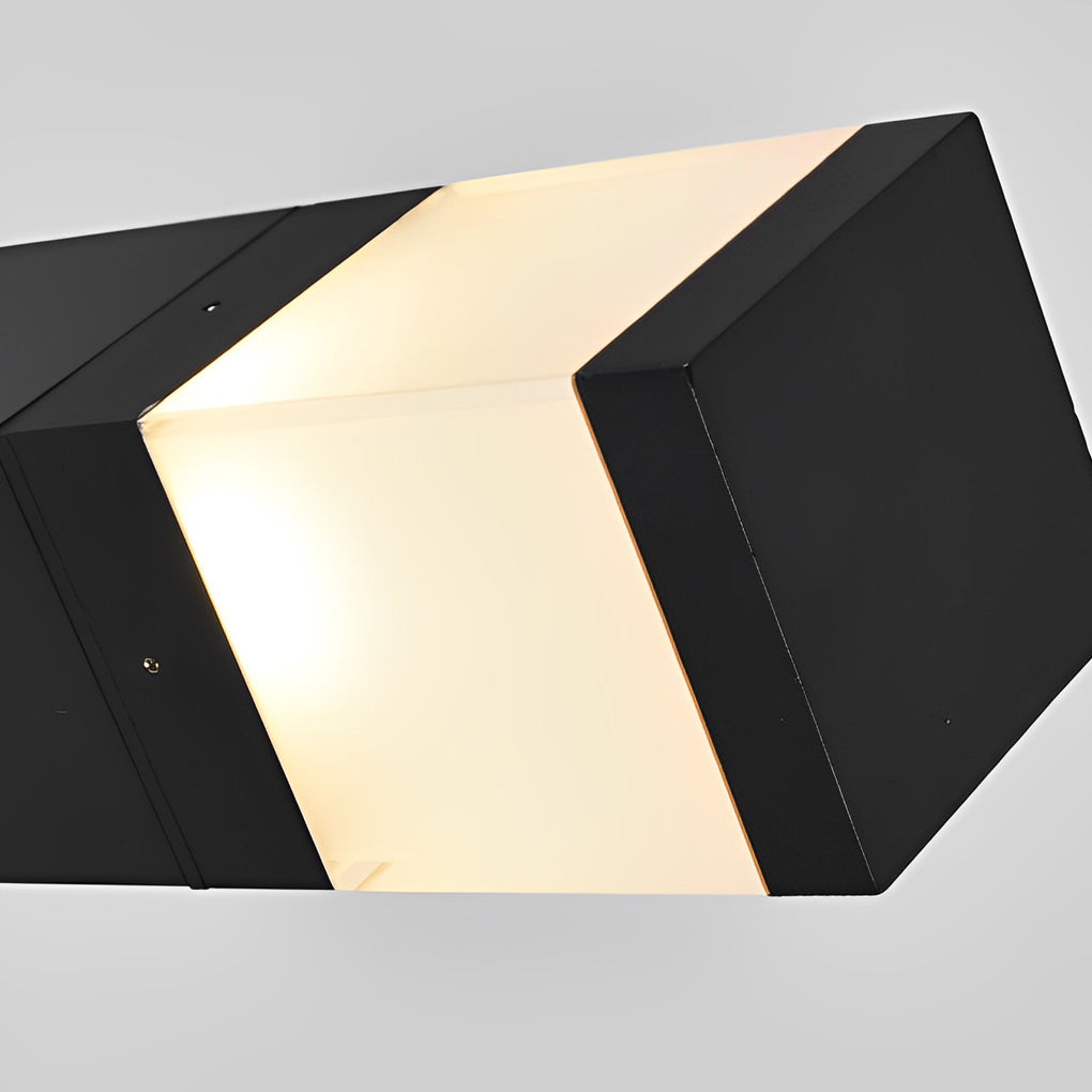 Solar COB LED Garden Bollard Driveway Light — IP65 Aluminium Fixture