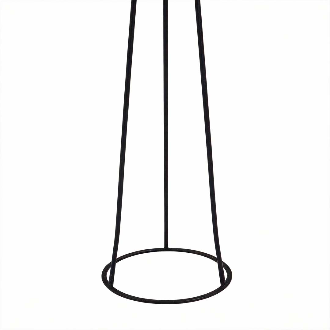 Solar Globe Shade Adjustable Colour Metal Outdoor Garden Floor Lamp