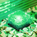 CrystalGlow | Stylish Elegant Solar Garden Outdoor Ice Cube Light 7