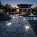 Solar Ice Cube Step Garden Light — Colour Changing RGB Waterproof