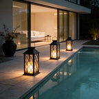 LumiGlow | Stylish Solar Portable LED Candlestick Lantern for Outdoors 2