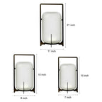 Luminara | Stylish Waterproof LED Handle Outdoor Lantern 8