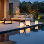 Solar Waterproof Portable Outdoor Lantern — Rechargeable Emergency Light